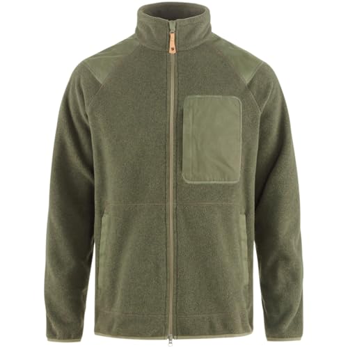 Fjällräven Värmland Fleece Jacket veste polaire homme en tricot premium isolant et robuste