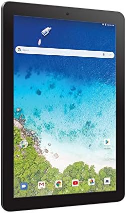 2019 RCA Viking Pro 10.1" Touchscreen 2-in-1 Tablet Laptop, Quad-Core Processor, 1GB RAM, 32GB SSD, WiFi, HDMI, Detachable Keyboard, Android 5.0 OS, charcoal