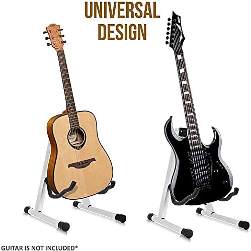 新品 送料無料 ギタースタンドすべてのギター用の折りたたみ式ユニバーサルaフレームスタンドアコースティッククラシックエレクトリックベーストラベルギタースタンド ピンク Gts Com Pe