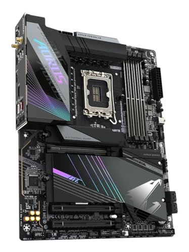 GIGABYTE Z790 AORUS PRO X WIFI7 Scheda madre - Supporta CPU Intel Core di 14a generazione, VRM a 18+1+2 fasi, fino a 8266MHz DDR5 (OC), 1xPCIe 5.0 + 4xPCIe 4.0 M.2, Wi-Fi 7, LAN 5GbE, USB 3.2 Gen 2 - Scheda madre - Immagine 2