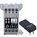 Zoom PodTrak P4 Portable Multitrack, 4 Microphone Inputs, 4 Headphone Outputs, & BTA-2 Bluetooth Adapter