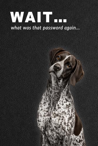 Password Log Book: Dog Lover Password Keeper – German Shorthaired Pointer | Logbook for Websites, Emails & Accounts