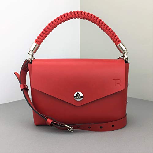 small red designer bag
