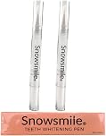 Snowsmile Pap Teeth Whitening Pens, Natural Teeth whitening, Effective Teeth Whitener, Stain Remover to whiten Teeth, Non-Peroxide Formula Teeth whitening Gel, Enamel and Gum Safe, No Sensitivity