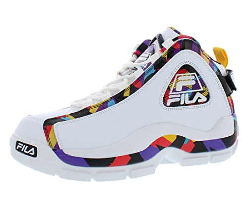 Fila Men's Grant Hill 2 90s Sneaker, White/Black/Electric