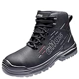 Atlas MAX 510 PRO S3S Sicherheitsschuh Größe 43 Weite 10, Stahlkappe, XP Durchtrittschutz, wasserdicht, rutschhemmend, BAU & Outdoor, ProTraX