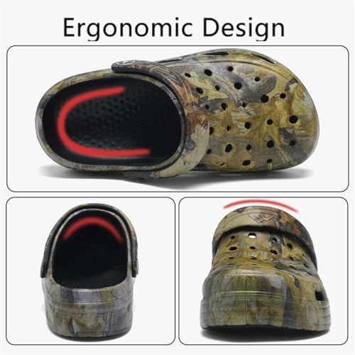 Image of Boys Girls Camo Graphic Clog Beach Shoes Sandals(Littele Kid /Big Kid)