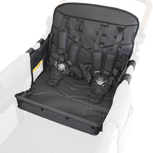 Image of WONDERFOLD W4 Premium Faux Leather Seat with Footrest