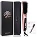 Hair Straightening Brush, ETEREAUTY Ceramic Ionic Hair Straightener Brush Hot Comb Hair Straightener with 30s Fast Ionic MCH Heating Hair Technology, Safer, Auto Temperature Lock & Off Function
