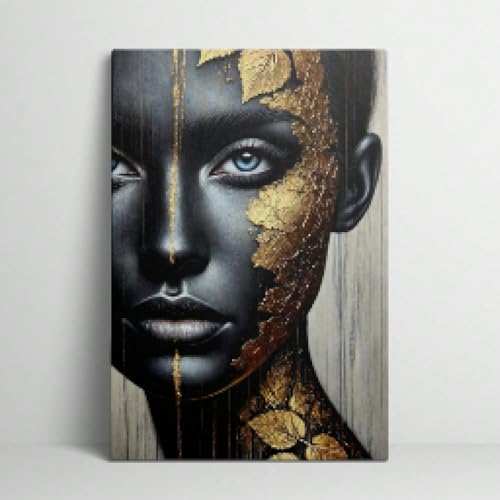 Images pour toutes les occasions et affiches esthétiques de visage noir et or