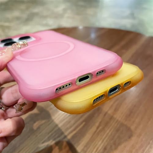 Coque silicone souple antichoc rose avec charge magnétique iPhone 11 - 6