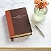The Spiritual Growth Bible, Study Bible, NLT - New Living Translation Holy Bible, Faux Leather, Chocolate Brown/Ginger (NLT Spiritual Growth Editions)
