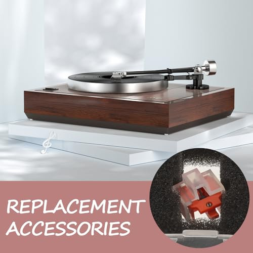 Aguja de repuesto para tocadiscos naranja compatible con ATN3600LE 3