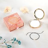 Zoom IMG-1 specchio compatto in oro rosa