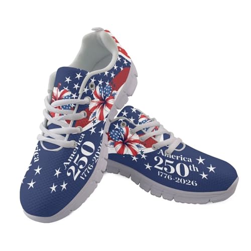 Image of GIFTPUZZ Mens Lace Up Athletic Trainers Running Sneakers Wedge Breathable Gym Lightweight Sports Tennis Shoes