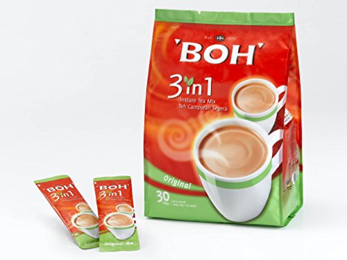 Boh 3-In-1 Instant Tea "Original", 30 Sachets At 20 G