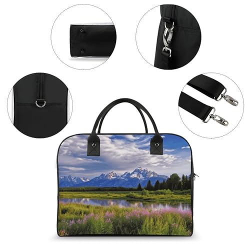 Bolso maletín ligero para laptop estilo casual miniatura 6