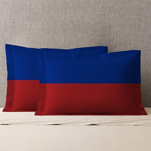 Trident Urban Comfort Pillow Covers Set, Standard Size, 100% Cotton, 144 Thread Count, Pillow Cover Set of 2 Cotton, Cotton Printed Pillow Covers-Majestic Mandala Red