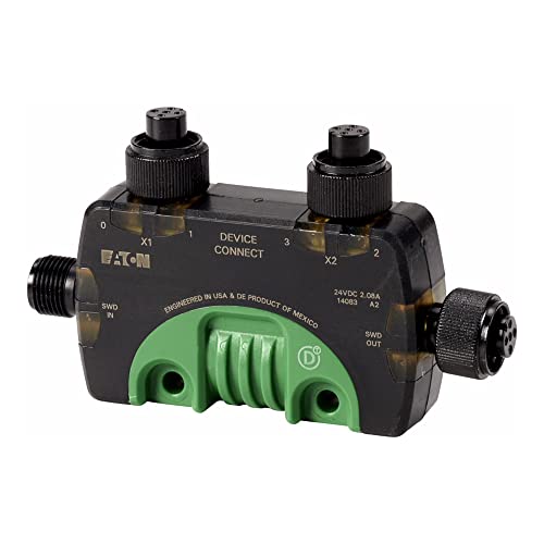 T de connexion Eaton 174725 Sherwood anti-vibration IP69K M12 24V