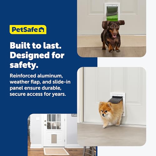 PetSafe Plastic Dog & Cat Door, Pets Up to 15 lb, Small - image 5