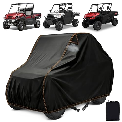 QYMOTO Universal UTV Covers 2-3 Seater, Side by Side UTV Cover for Polaris Ranger,RZR//Honda Pioneer...