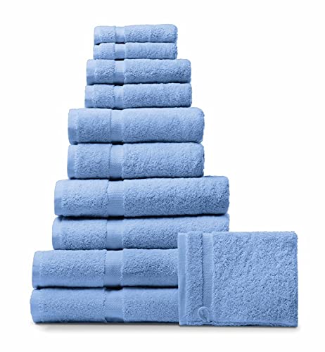 Preisvergleich Produktbild Rhomtuft Handtücher Princess Aqua - 78 Handtuch 55x100 cm