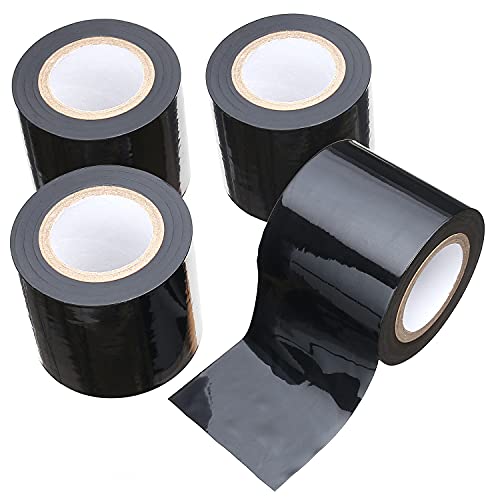 Akstore Fetish Sm Adult Toy Sex Restraint Bondage Tape Static Electrostatic Tape (4 Pcs-Black) #TOP20