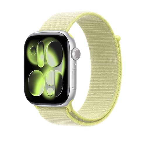 Image of Apple Watch Band - Sport Loop - 46mm - Neon Yellow - One Size (Fits Most)
