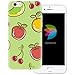 Produktbild dessana Cartoon Obst transparente Schutzhülle Handy Case Cover Tasche für Apple iPhone 6 Plus/6S Plus Früchte Pattern