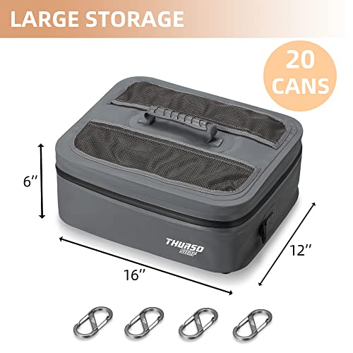 Thurso Surf Paddle Board Accessories Sup Deck Bag Paddle Board Cooler Mesh Top Pocket Waterproof Portable Insulated 20 Can #TOP1