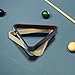 ZZHZBE Personalized Custom Engraved Wooden Billiard Ball Triangle Rack for -1/4 inches Billiard, colos