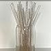 Unique Gold Glitter Reusable Plastic Straws (Pack of 10) - Perfect for Parties, Weddings & Catering Events