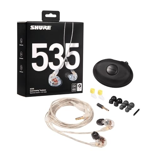 Shure SE535-CL Professional Sound Isolating Earphones
