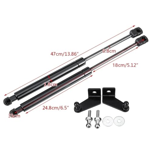 Tige de support de capot résistant pour remplacer vérin usé Starex H1 - 3