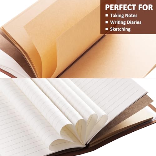 Thank-You-Gifts-Monogrammed-Initial-Leather-Journal-Make-a-Difference-Notebook-Inspirational-Gifts-Appreciation-Gifts-Employee-Boss-Pastor-Volunteer-Nurse-Doctors-Teacher-Coworkers-for-Women