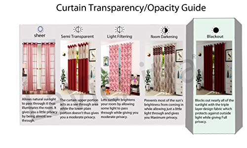 Image of LaVichitra 2 Piece Premium Suede Curtains - Thermal Insulated, 3 Layered, 100% Opaque Long Door Curtain, 75% Light Blocking - 8 ft, Cream