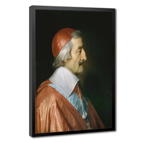 Cadre à suspendre Richelieu impression toile haute définition