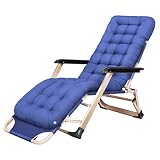 YFF-Liegen Liegestuhl Gartenstuhl | Klappbarer Freizeitliege mit Kopfstütze | Patio Sonnenliege Klappstühle Gartenliege für Outdoor Terrasse Hof Poolseite Strand