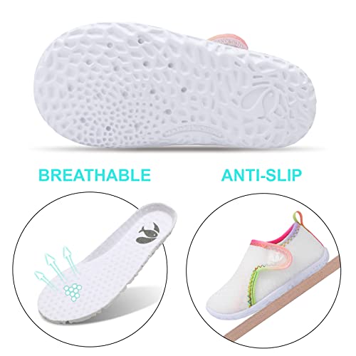 Image of FEETCITY Baby Boys Girls Water Sport Shoes Barefoot Kids Aqua Socks Quick-Dry Beach Swim Pool Shoes