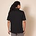 Amazon Essentials Men's Golf Polo Shirt, Moisture-Wicking Quick Dry, Short Sleeve, Black, Medium