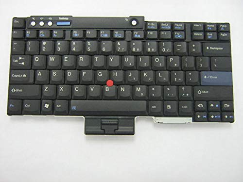 Best Seller Replacement US Non-Backlit Keyboard for Lenovo Thinkpad T60, T61, R60, R61, T400, T500, R400, R500, W500, W700, W700ds, W701, Z61e, Z61 m, Z61p, Z61t