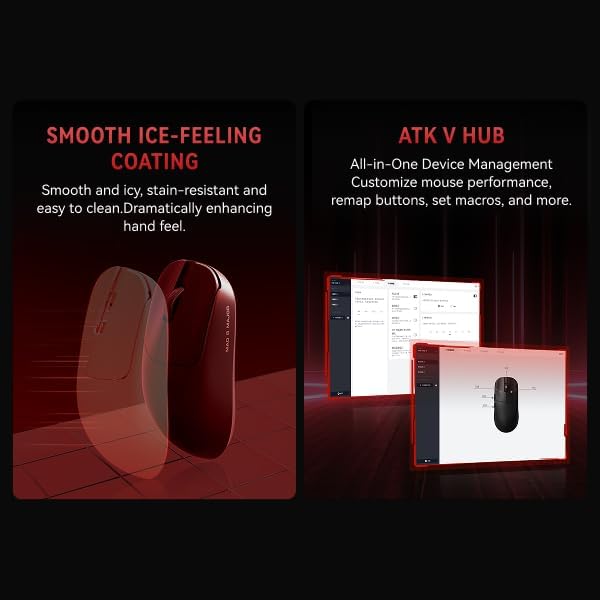 ATK V-Hub software interface for mouse customization