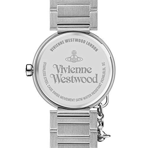 Vivienne Westwood Poplar Ladies Quartz Watch with Leather Strap or Stainless Steel Bracelet2