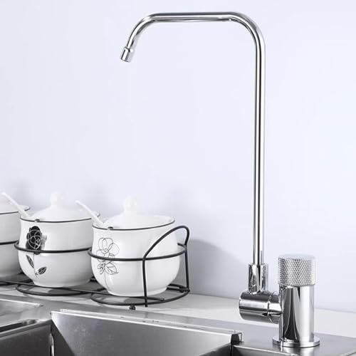 Purificateur d'eau robinet-chrome NBYGSC filtre faucet pliant en laiton double bec