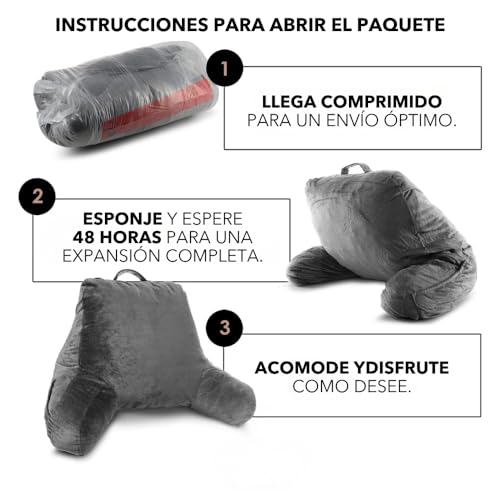 Opiniones y reviews de Almohadas de lectura Top 10. 5 Almohadas de lectura marca ONEHOME (2)
