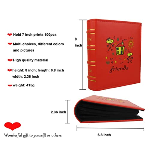Yepmax Vintage Pocket Photo Albums For 7 X 5 Inches Prints (Bronze) #TOP1