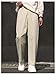 Floerns Men's Straight Leg Dress Pants Elastic Waist Business Work Trousers Beige Large