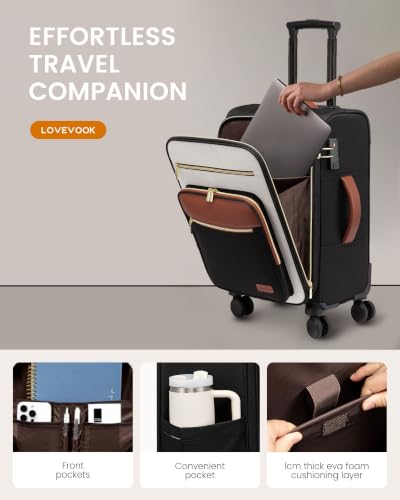 LOVEVOOK Lightweight Carry-On