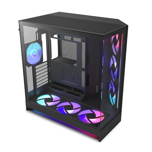 NZXT H9 Elite Flow RGB＋ (RGBファン4基付属) Amazon | NZXT H9 Flow RGB+ (2025) デュアルチャンバー RGB