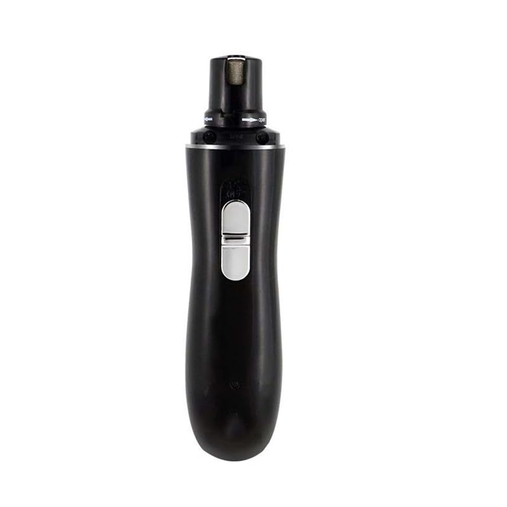 Cortaúñas para perros y gatos, placa de molinillo de uñas para perro, diseño de curva suave y tres maneras de dos velocidades ajustables para perros grandes, medianos, gatos, cuidado de uñas de